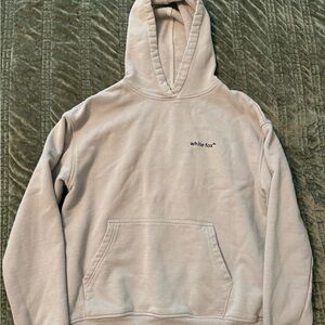 White fox mushroom Hoodie